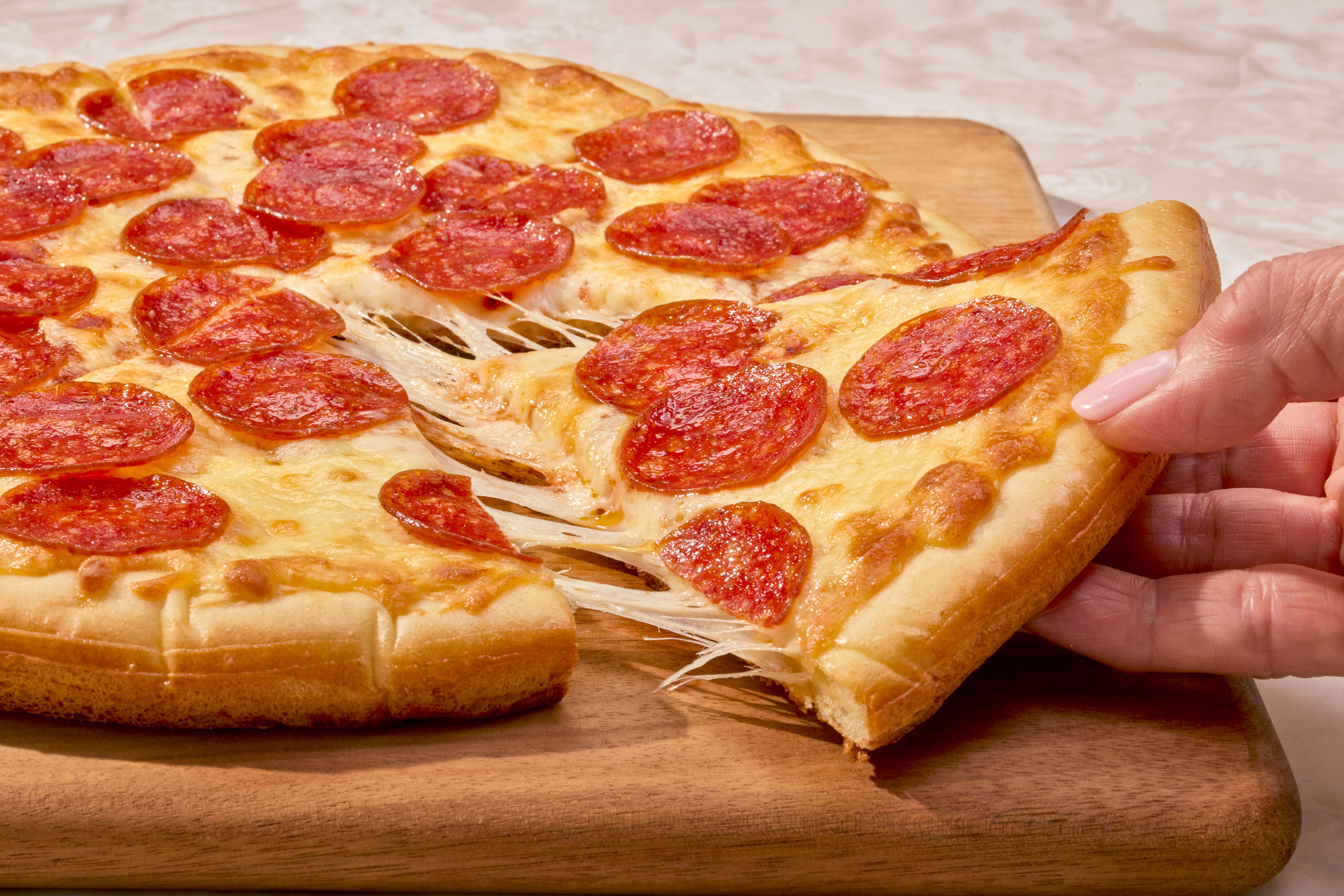 Pepperoni pizza